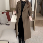 Women's Chic Elegant Trench Coat | Longline