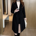 Women's Elegant Winter Trench Coat | Longline