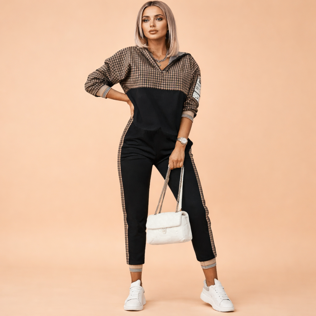 Women’s Geometric Print Casual Set | Two Piece