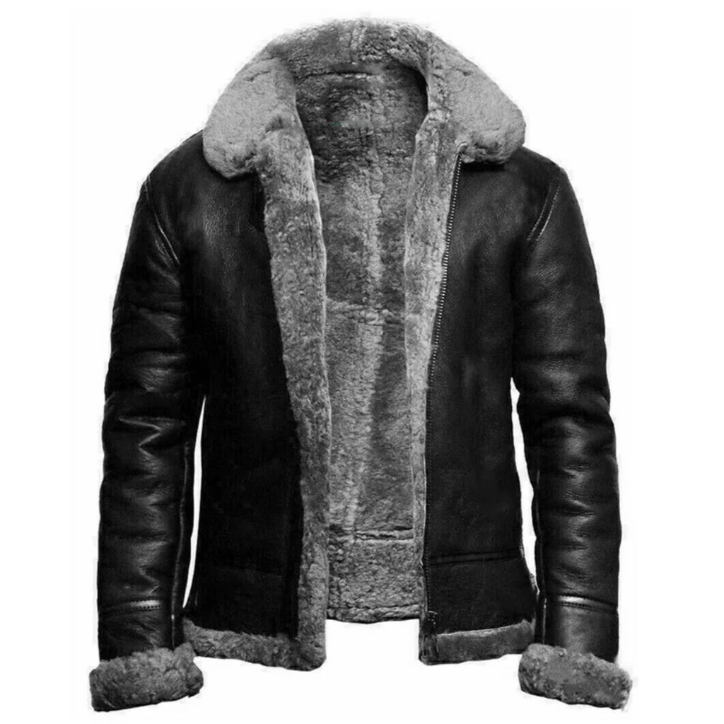 Men's Casual Long Sleeve Winter Jacket | Zip Up