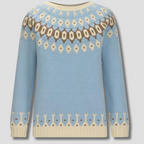 Women's Knitted Patterned Sweater | Winter