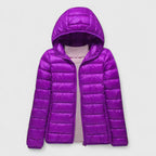 Women's Hooded Winter Puffer Jacket | Zip Up