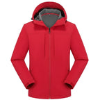 Men's Winter Long Sleeve Hooded Jacket | Zip Up