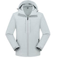 Men's Winter Long Sleeve Hooded Jacket | Zip Up