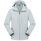 Men's Winter Long Sleeve Hooded Jacket | Zip Up