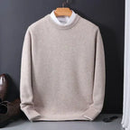 Men’s Long Sleeve Crew Neck Knit Sweater | Winter