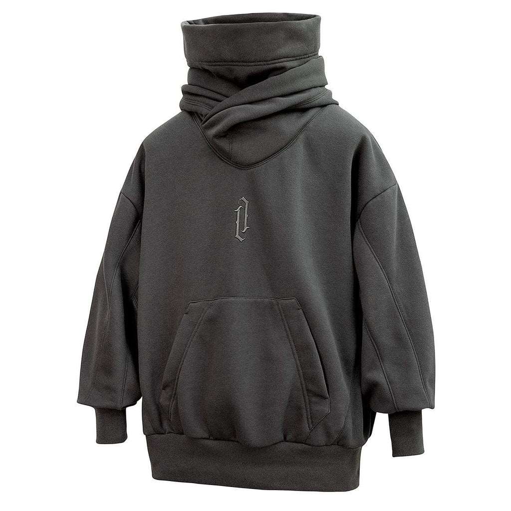 Men's Winter High Neck Oversized Hoodie | Streetwear