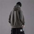 Men's Winter High Neck Oversized Hoodie | Streetwear