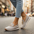 Women's Flat Buckle Loafers | Slip On
