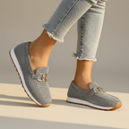 Women's Flat Buckle Loafers | Slip On
