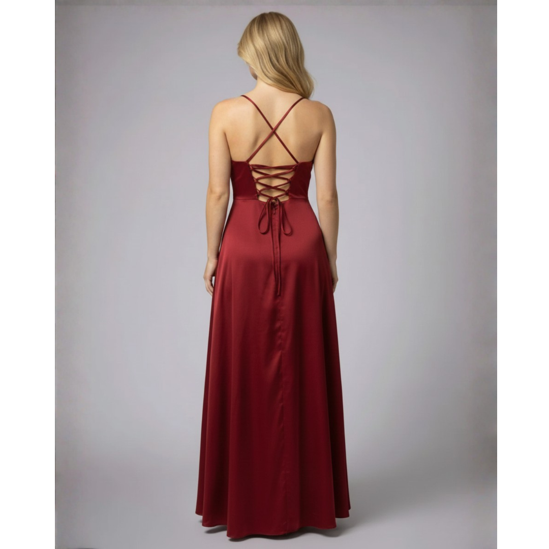 Women's Elegant Wedding Guest Evening Dress | Maxi