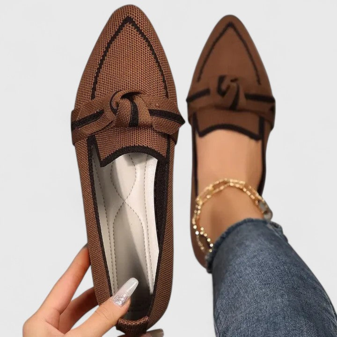 Women's Casual Pointed-Toe Work Loafers | Slip On
