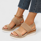 Women's Casual Ankle Strap Wedge Sandals | Thick Sole