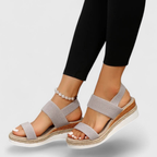Women's Casual Ankle Strap Wedge Sandals | Thick Sole