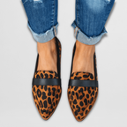 Women's Casual Point Toe Work Loafers | Slip On
