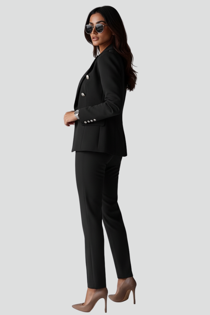 Women’s Elegant Formal Tailored Blazer and Trouser Set | Two Piece