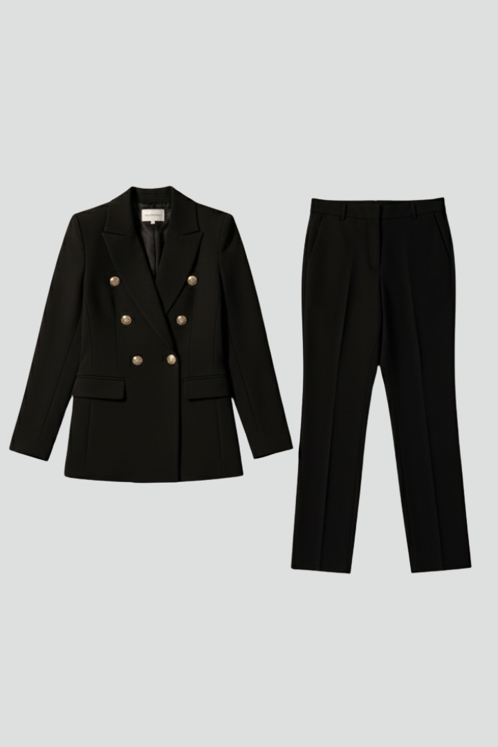 Women’s Elegant Blazer and Trouser Work Set | Two Piece