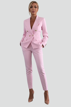 Women’s Elegant Blazer and Trouser Work Set | Two Piece