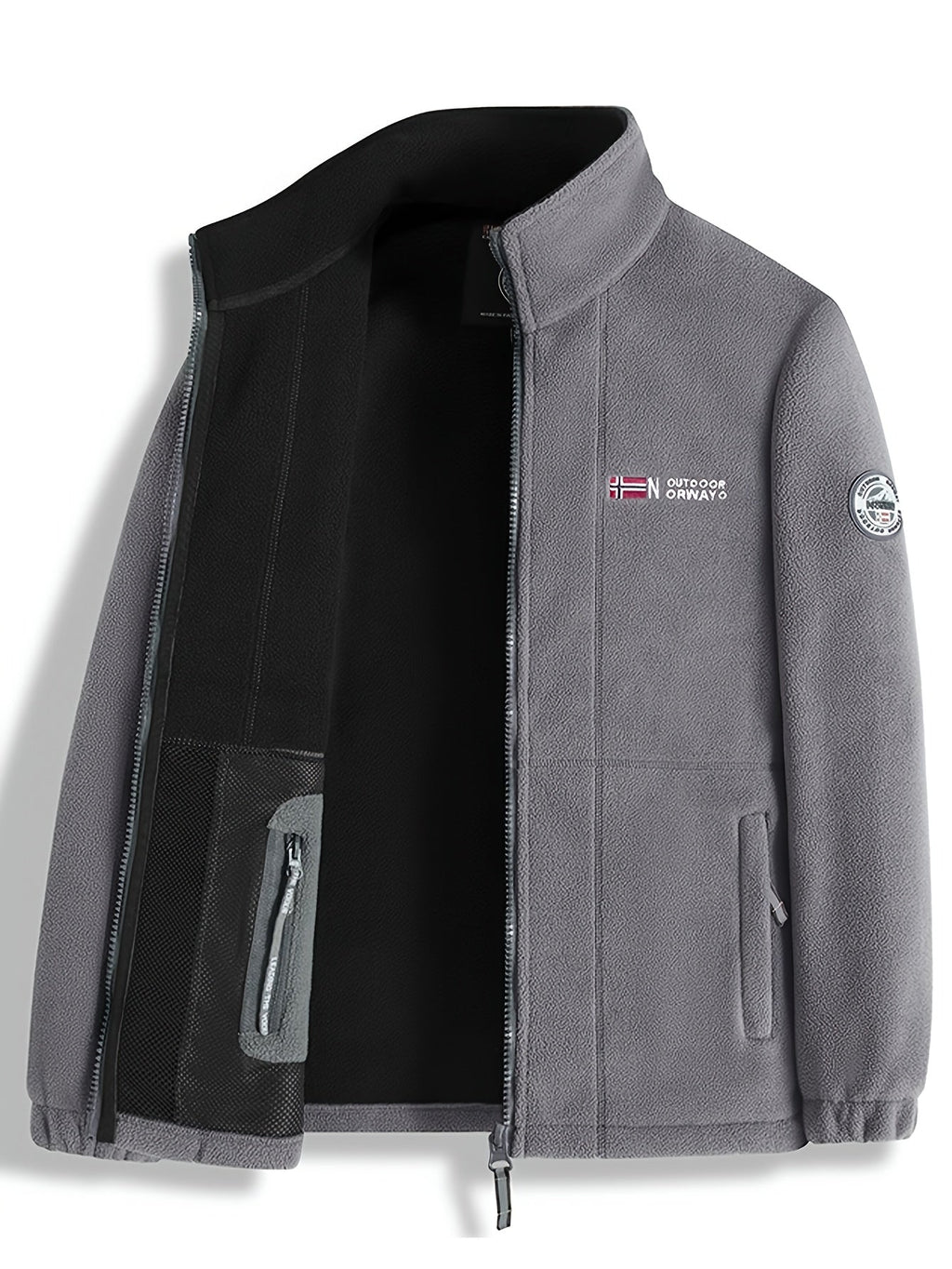Men's Collar ZIp Up Jacket | Winter