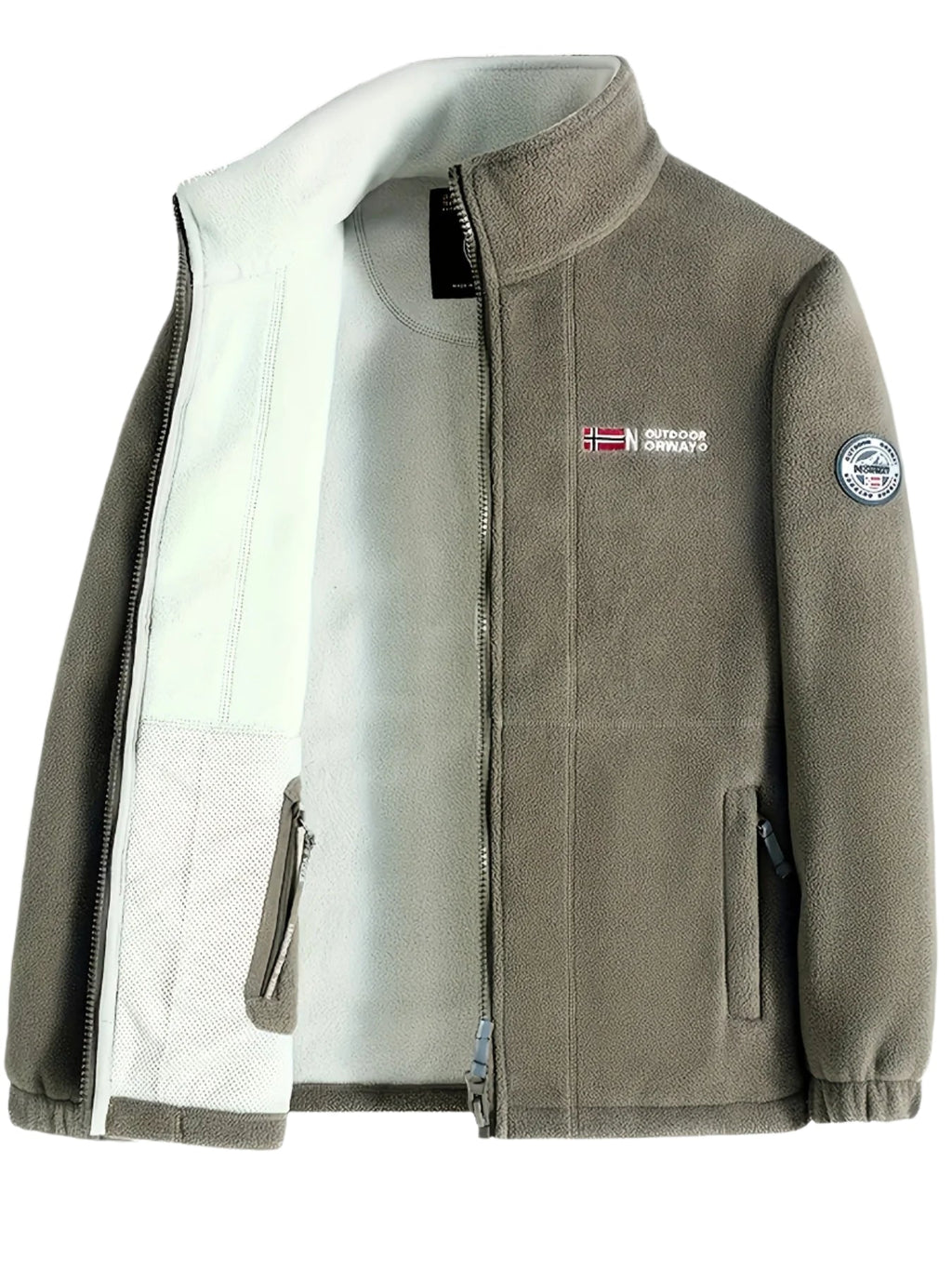 Men's Collar ZIp Up Jacket | Winter