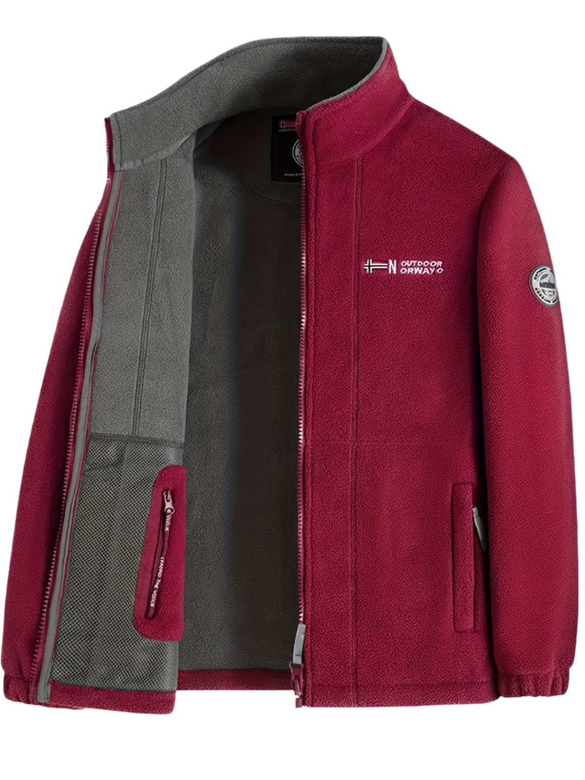 Men's Collar ZIp Up Jacket | Winter