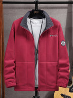 Men's Collar ZIp Up Jacket | Winter