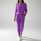 Women’s Cable Knit Two-Piece Set | Winter