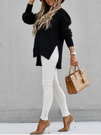 Women's Chunky Knitted Sweater | Winter