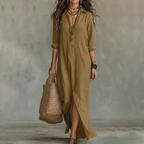 Women's Summer Long Shirt Dress | Maxi