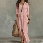 Women's Summer Long Shirt Dress | Maxi