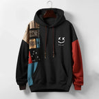 Men's Long Sleeve Graphic Hoodie | Oversized