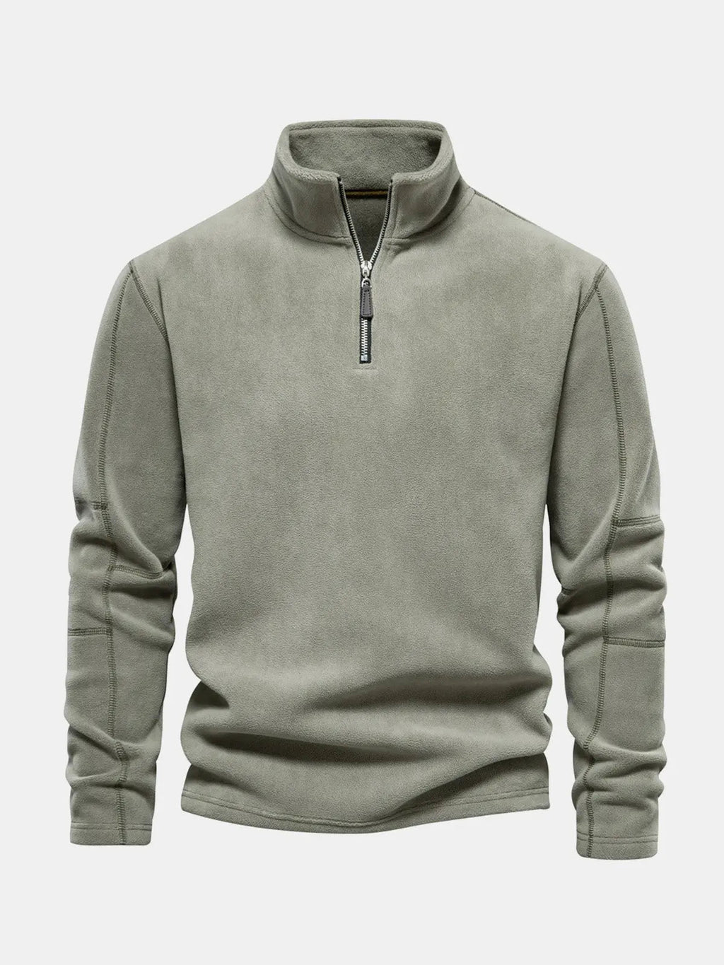 Men's Quarter-Zip Vintage Knit Sweater | Winter