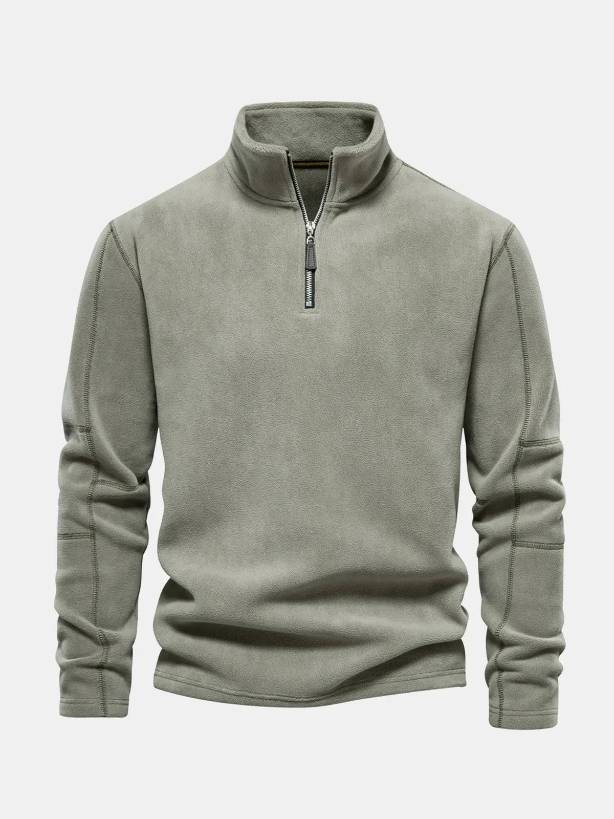 Men's Quarter-Zip Vintage Knit Sweater | Winter
