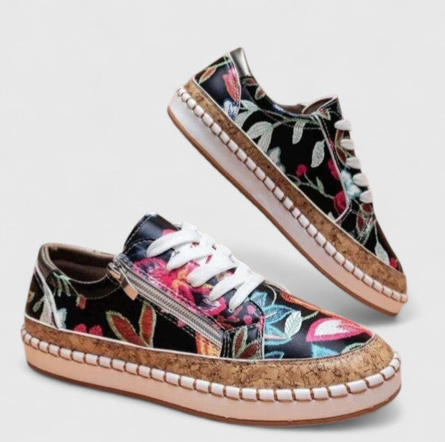Women's Casual Round Toe Lace Up Shoes | Flat