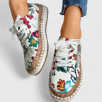 Women's Casual Round Toe Lace Up Shoes | Flat