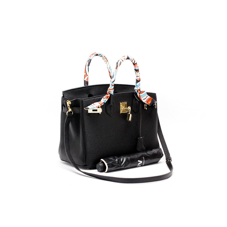 Women's Structured Top-Handle Handbag | Double Handles