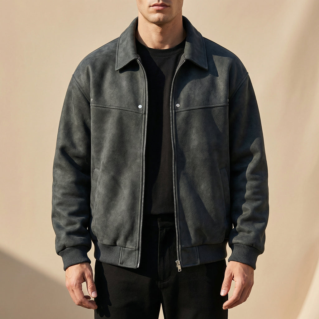 Men's Vintage Winter Casual Jacket | Zip Up