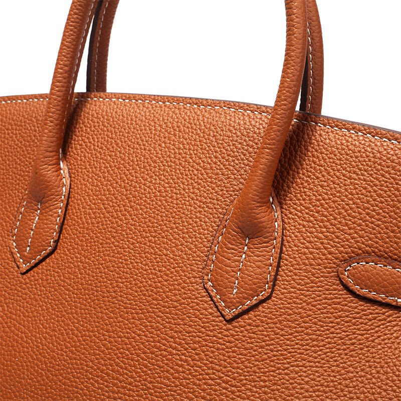 Women's Structured Top-Handle Handbag | Double Handles