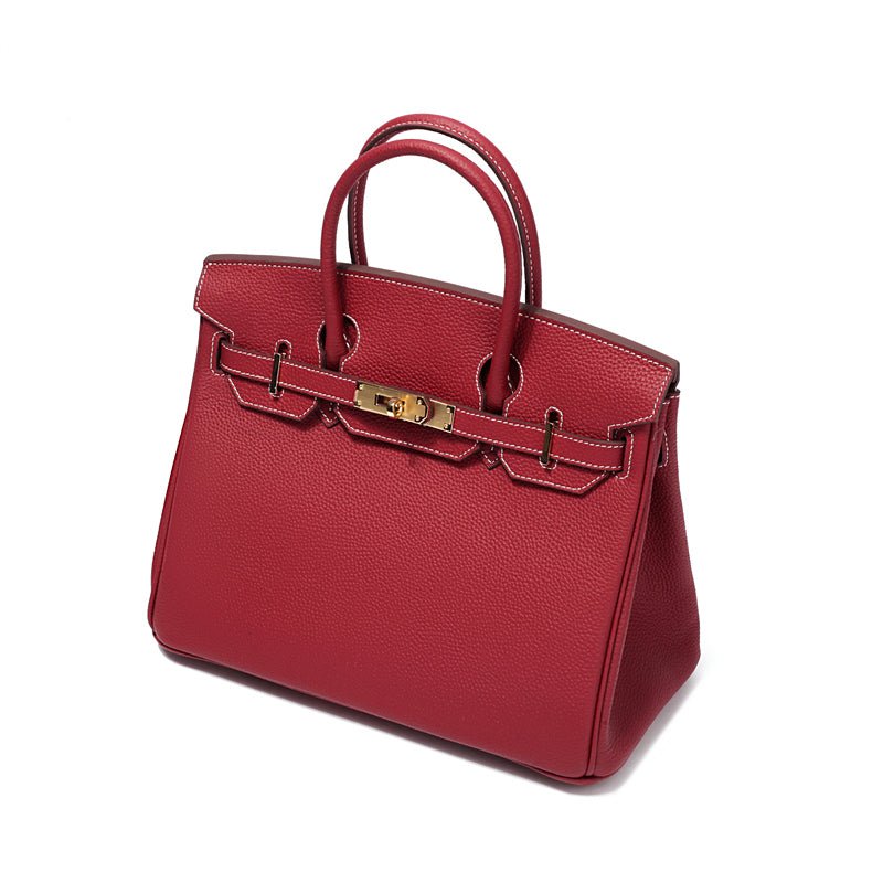 Women's Structured Top-Handle Handbag | Double Handles