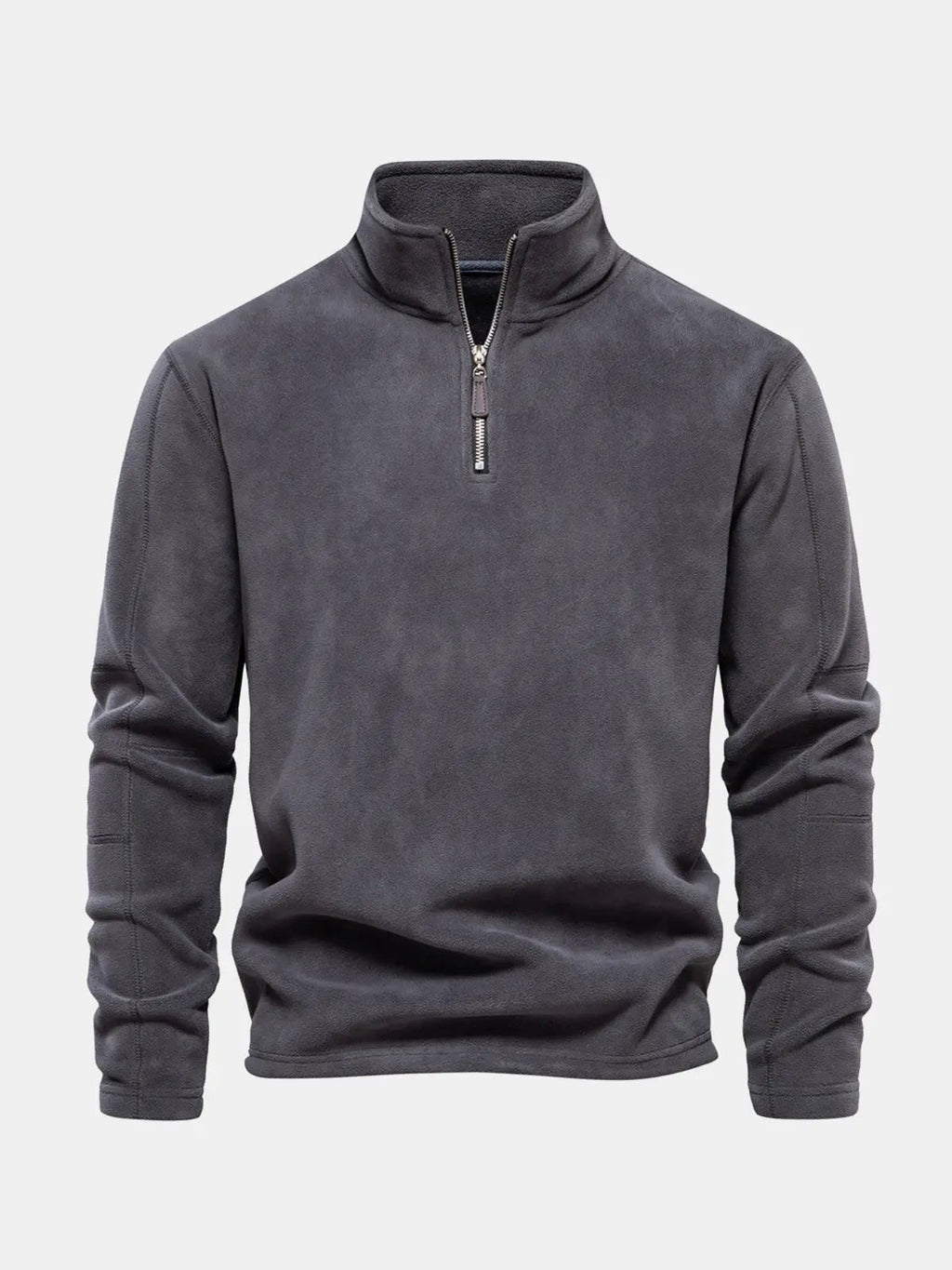 Men's Quarter-Zip Vintage Knit Sweater | Winter