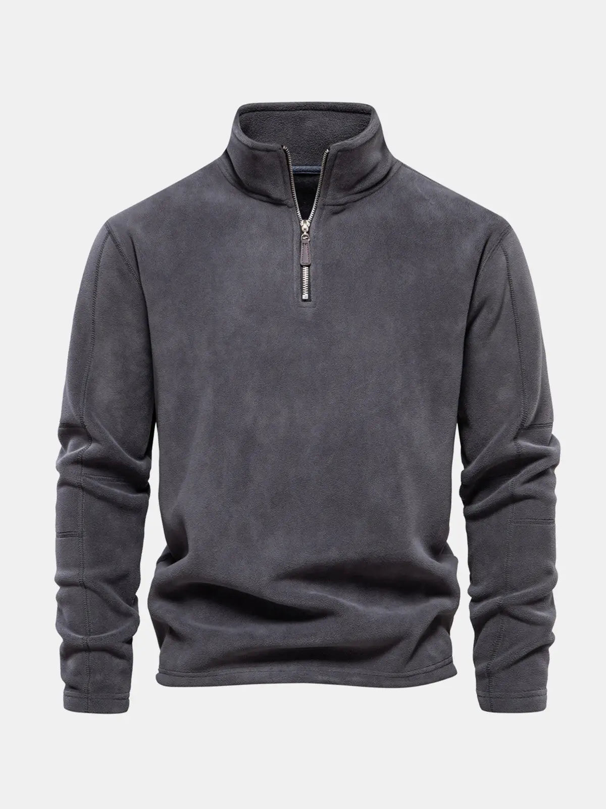 Men's Quarter-Zip Vintage Knit Sweater | Winter