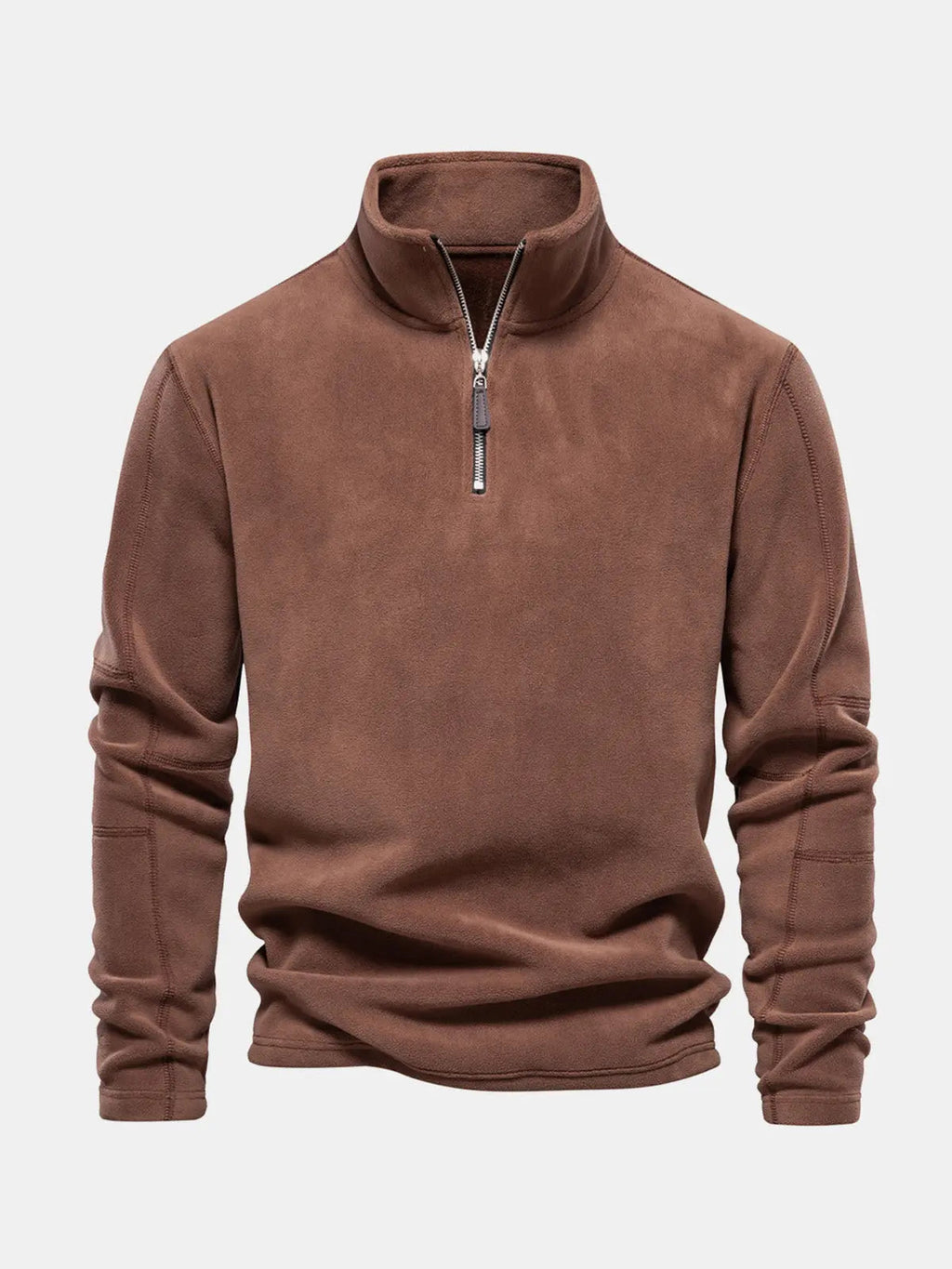 Men's Quarter-Zip Vintage Knit Sweater | Winter
