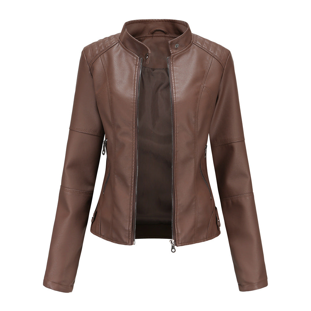 Women's Zip-Front Moto-Style Jacket | Casual