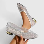 Women's Elegant Point Toe Slip On Shoes | Low Heel