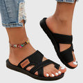 Women's Casual Strappy Toe Ring Sandals | Slip On