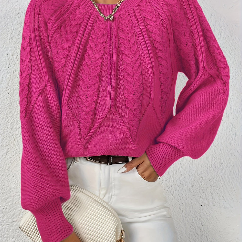 Women’s Winter Knit Sweater | Textured