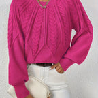 Women’s Winter Knit Sweater | Textured