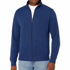 Men's Winter Long Sleeve Zip Up Jacket | Casual