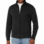 Men's Winter Long Sleeve Zip Up Jacket | Casual