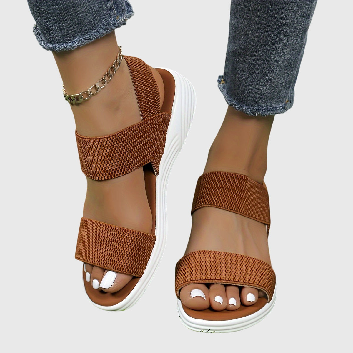 Women's Casual Adjustable Strap Comfort Sandals | Ankle Strap